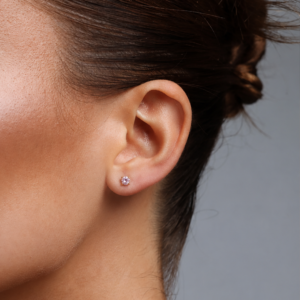 Aretes circonia rosada