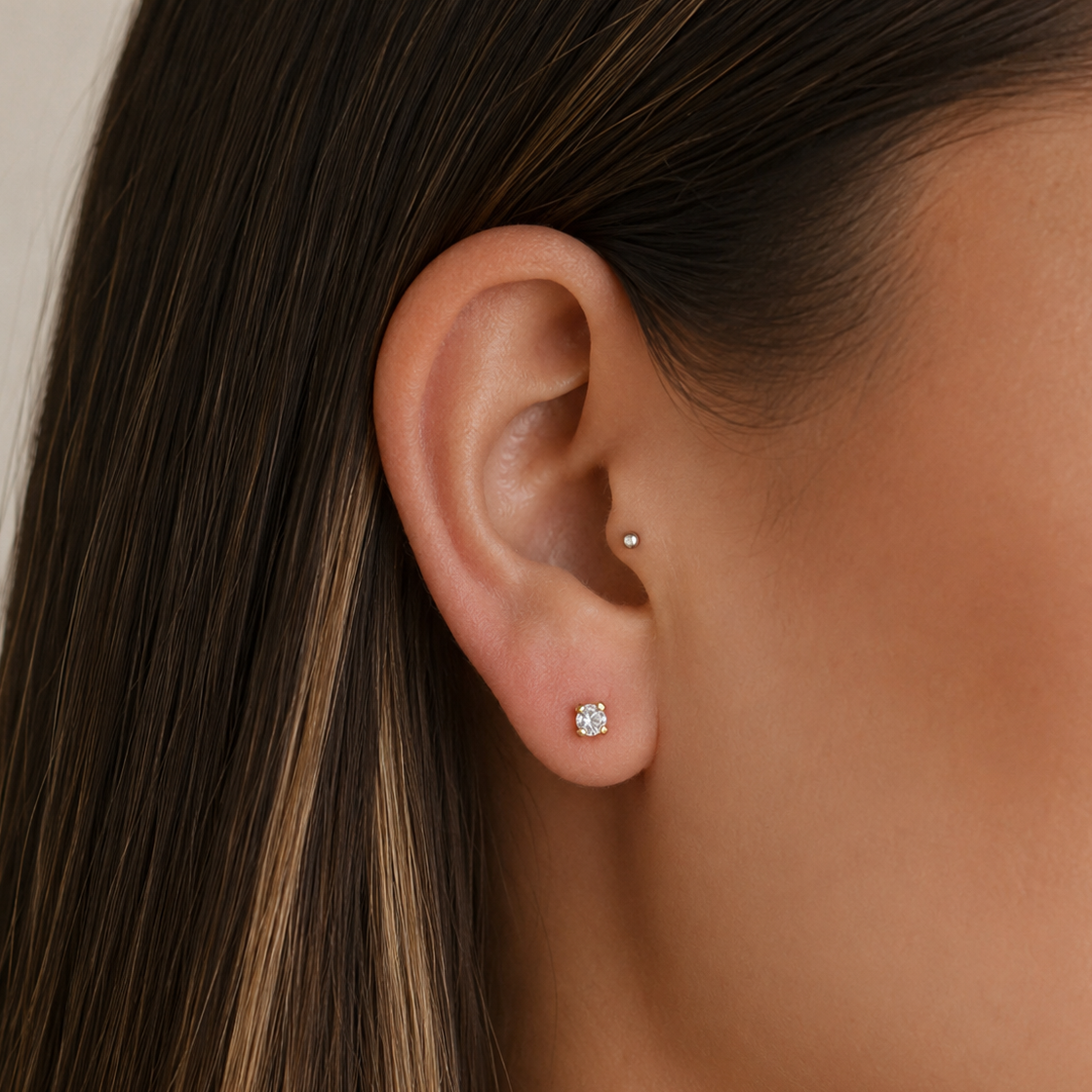 Aretes corte princesa - Imagen 2