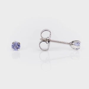 Aretes cristal tanzanita