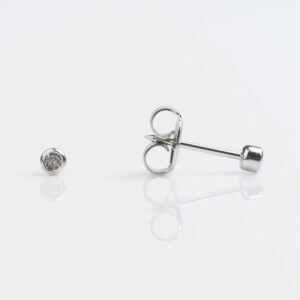 Aretes cristal en bisel