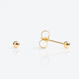 Aretes balín esfera