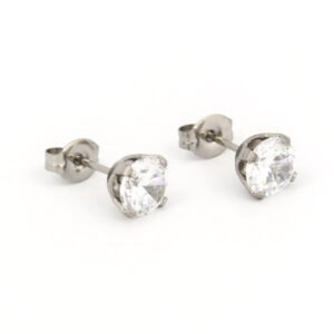 Aretes cristal diamante