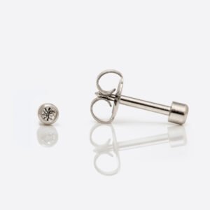 Aretes cristal en bisel