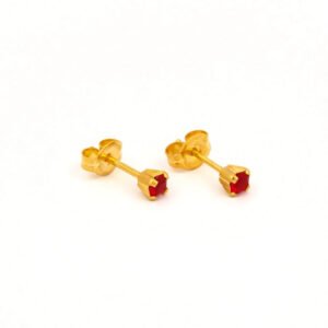 Arete cristal rubí