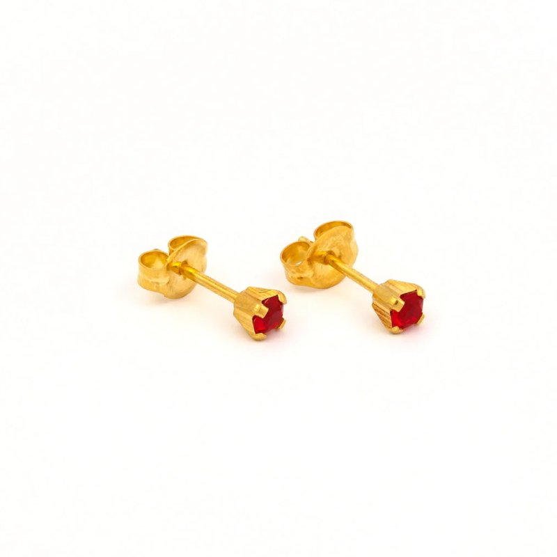 Arete cristal rubí