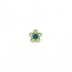 Aretes margarita verde