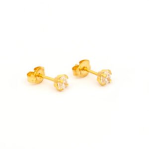 Aretes circonia cúbica